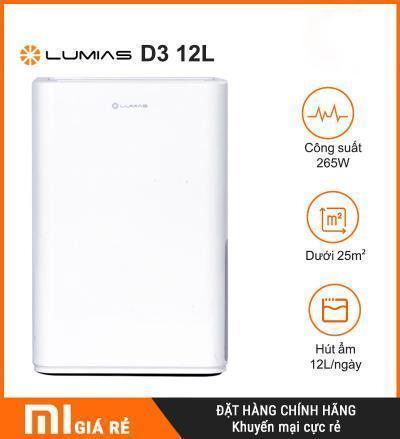 Máy Hút Ẩm Không Khí Lumias D3 12L Chính Hãng