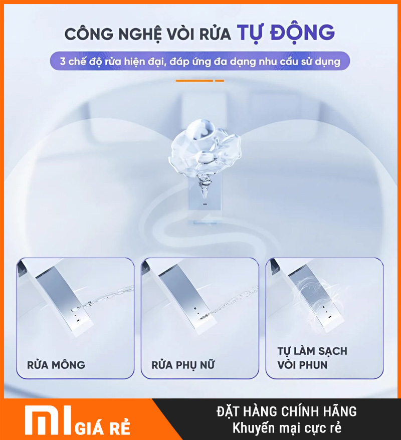 Bồn Cầu Trứng Xiaomi Romi X7 Premium