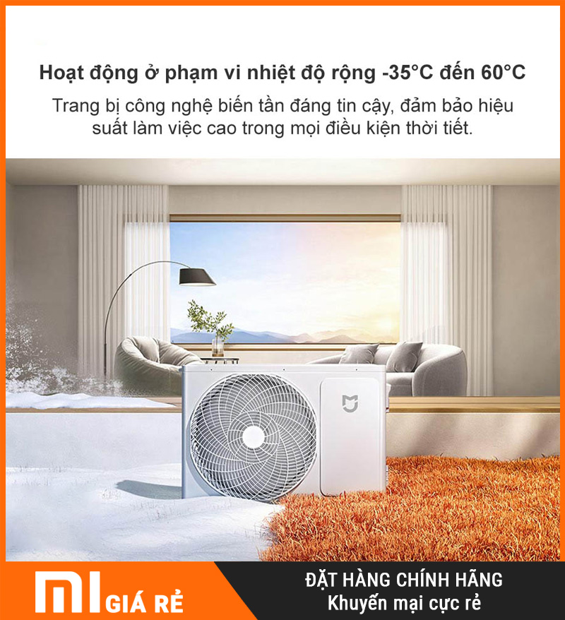 Điều Hòa 2 Chiều Inverter Xiaomi KFR-50GW/N2A1 2HP - Cao Cấp