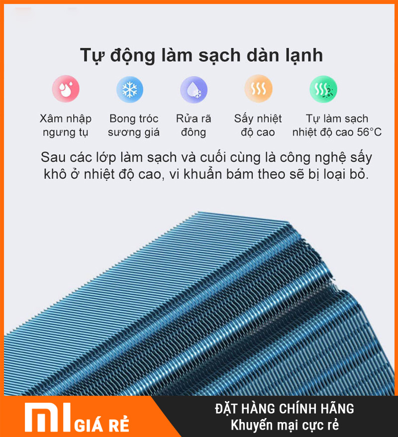 Điều Hòa 2 Chiều Inverter Xiaomi KFR-50GW/N2A1 2HP - Cao Cấp