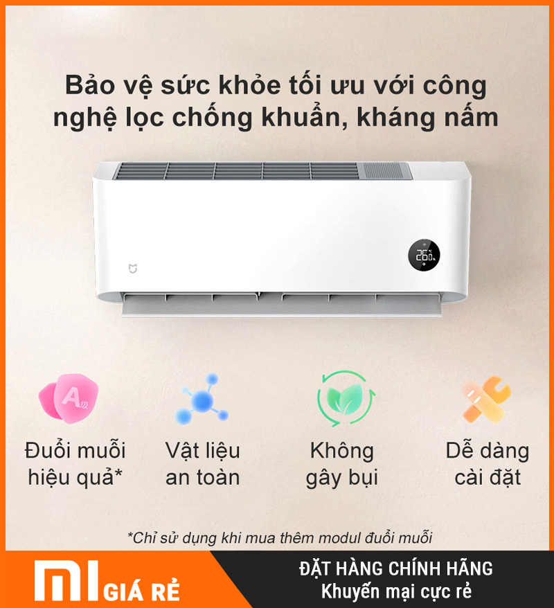 Điều Hòa 2 Chiều Inverter Xiaomi KFR-50GW/N2A1 2HP - Cao Cấp
