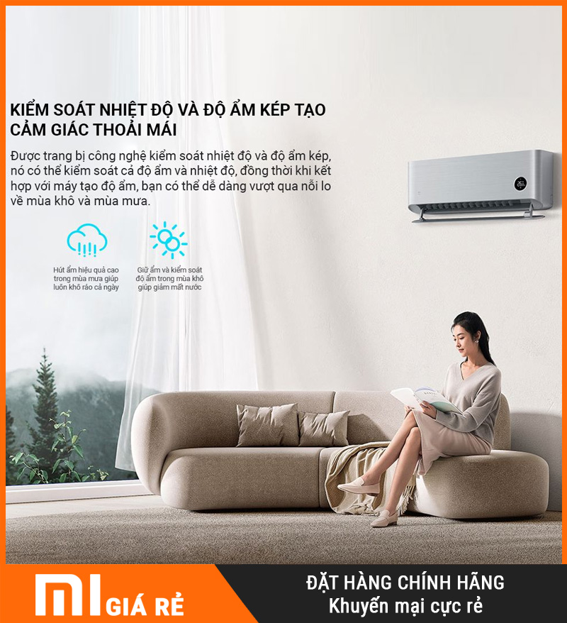 Điều Hòa 2 Chiều Xiaomi Inverter KFR-35GW/M3A1 1.5HP Cao Cấp