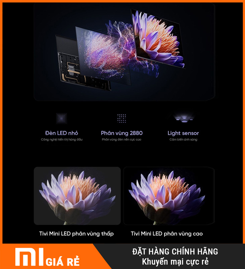 Tivi Xiaomi S Pro Mini LED 85 Inch 240Hz 4K UI 2025