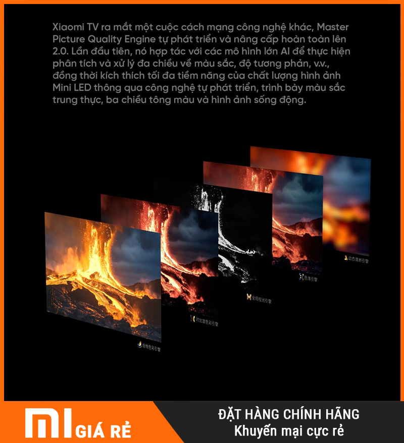 Tivi Xiaomi S Pro Mini LED 85 Inch 240Hz 4K UI 2025