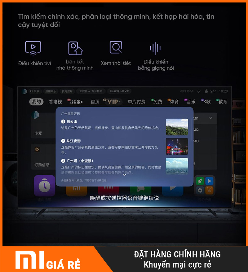Tivi Xiaomi S Pro Mini LED 85 Inch 240Hz 4K UI 2025