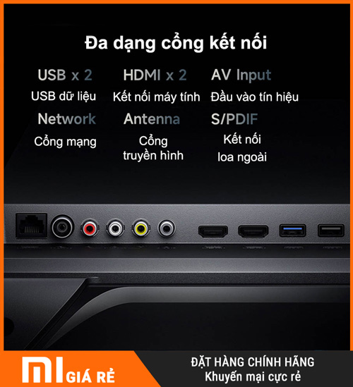 tivi xiaomi EA Pro 75 inch