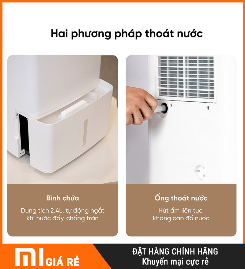 Máy Hút Ẩm Không Khí Lumias D3 Plus 20L 