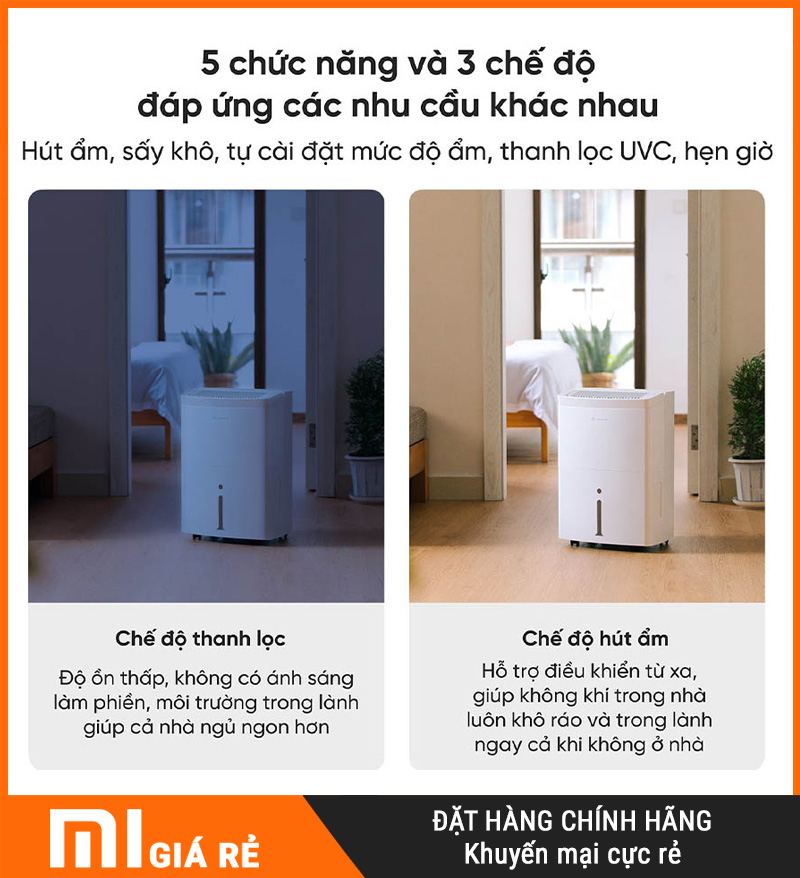 Máy Hút Ẩm Không Khí Lumias D3 Pro 30L 