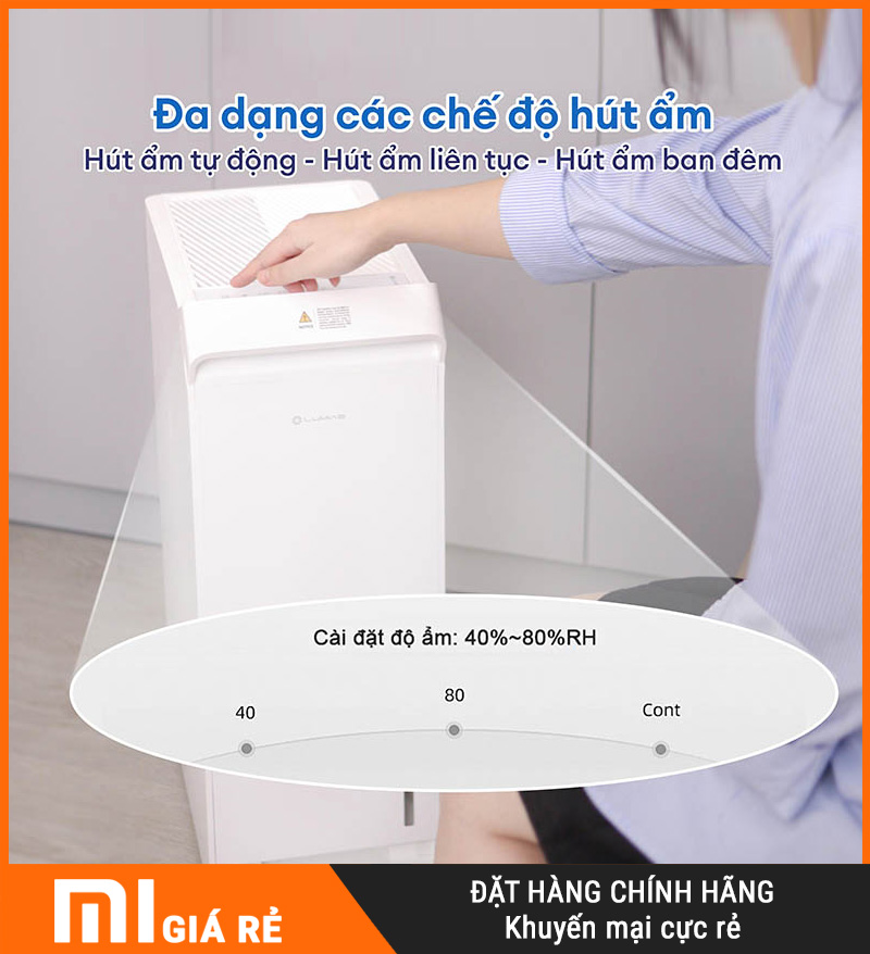 Máy Hút Ẩm Không Khí Lumias LMD-35L